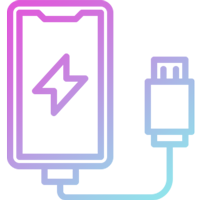 Réparation connecteur charge téléphone icone